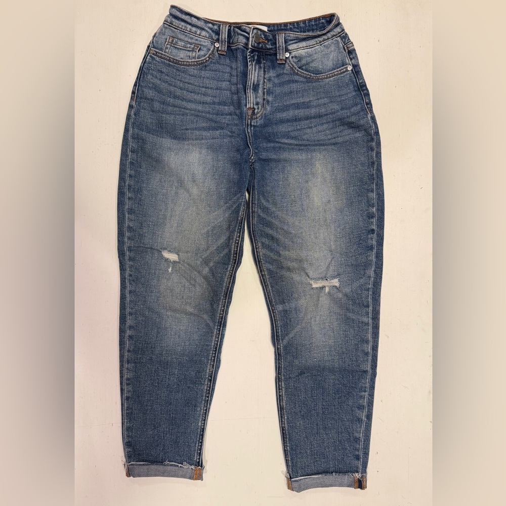 Stylish Blue Boyfriend Jeans